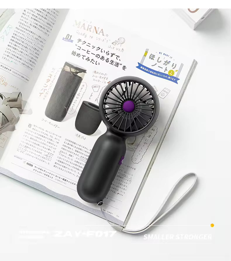 1200mAh battery handheld fan usb charging personal pocket fan mini portable small fan Tech