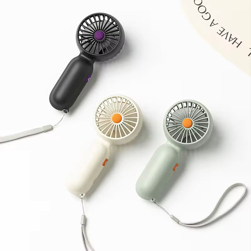 1200mAh battery handheld fan usb charging personal pocket fan mini portable small fan Tech