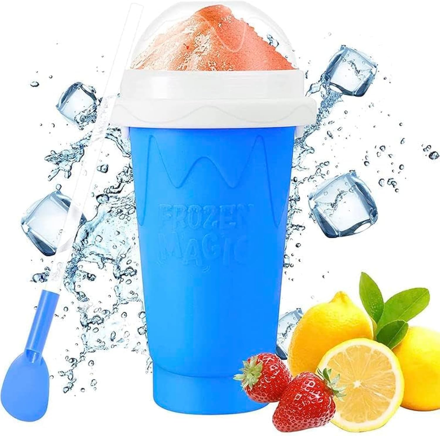 Frozen Magic Slushy Maker  Squeeze Cup