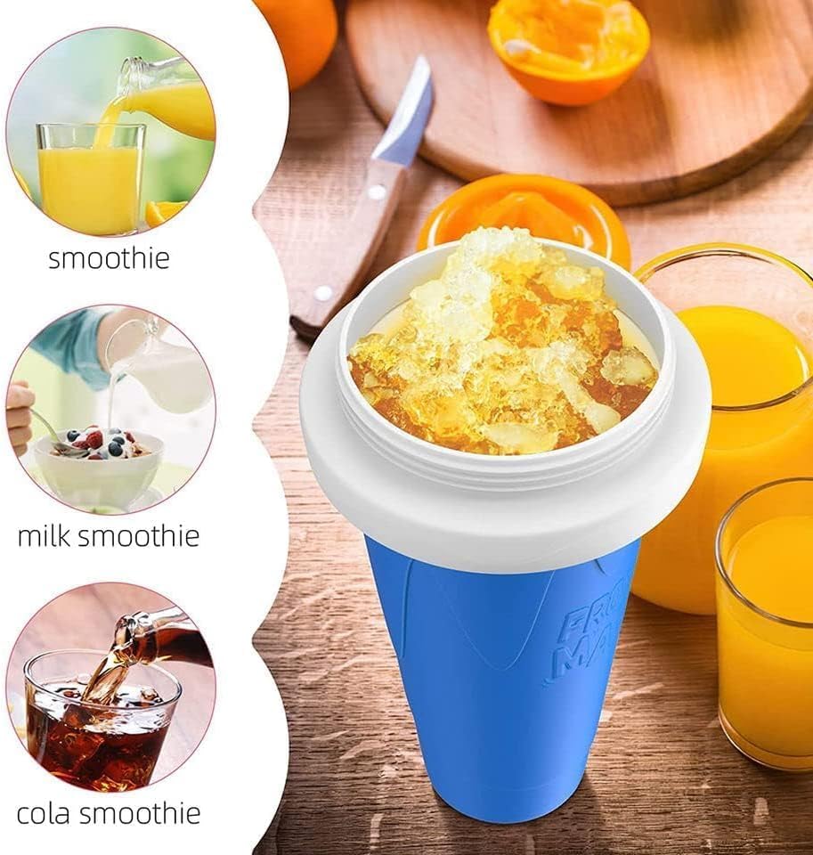 Frozen Magic Slushy Maker  Squeeze Cup